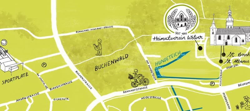 Grafik/ Verein für Geschichte und Heimatpflege Welver e. V.