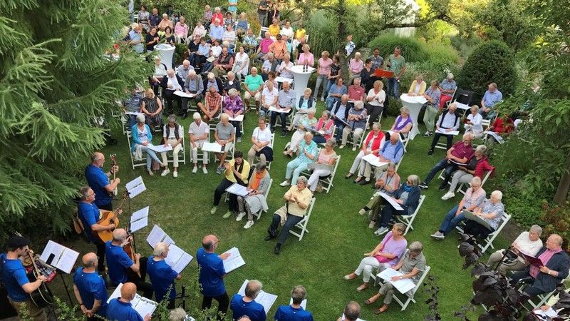Mitsingkonzert mit den Li(e)derlichen Brüdern. Foto/ © Kloster Wiedenbrück eG