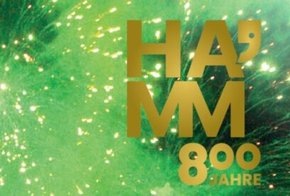 Grafik/ Detailansicht aus der Jubiläumsbroschüre 800 Jahre Stadt Hamm (c) Stadt Hamm